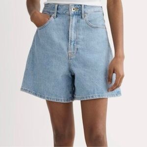 Everlane A Line Denim Shorts